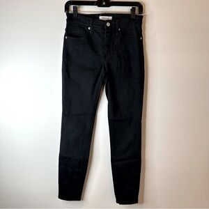 Madewell Black 9” High Rise Skinny Jeans Size 26 Black